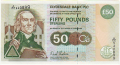 Clydesdale Bank Plc Higher Values From 1982 50 Pounds,  9. 1.2006